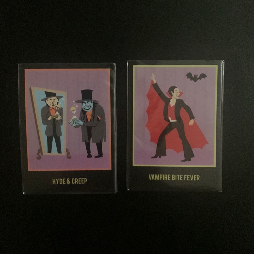 Harveys Modster Mash Trading Cards